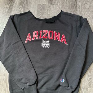 Champion Arizona Black Crewneck Sweater
